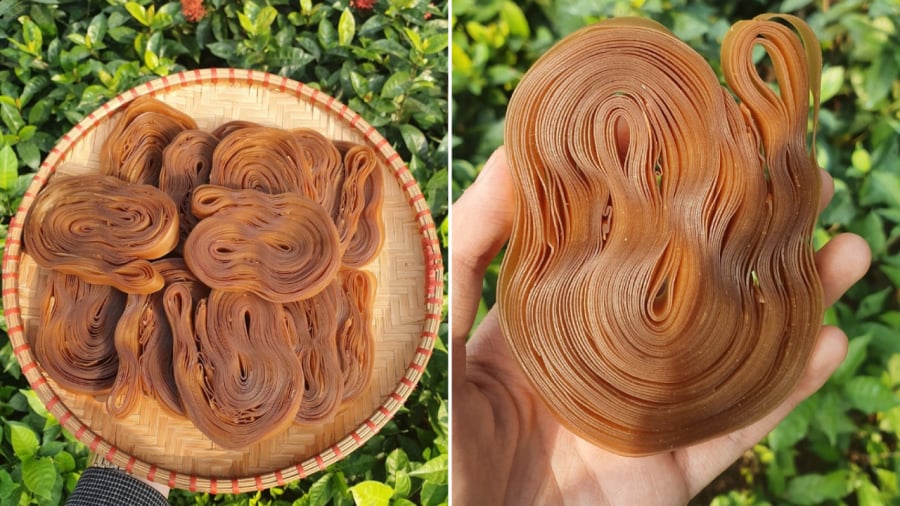 Hiện nay, nhiều đơn vị sản xuất đã làm loại bánh đa đỏ khô để người tiêu dùng có thể dễ dàng mua về sử dụng hoặc đem đi làm quà.