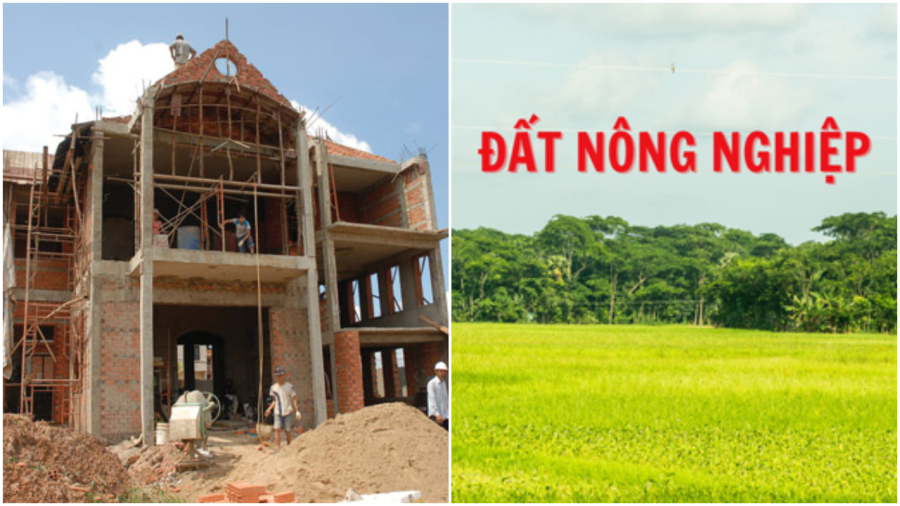 Trường hợp xây nhà trên đất nông nghiệp bị phạt lên tới 500 triệu