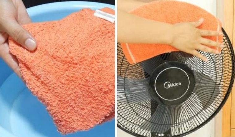Tác dụng đặc biệt của việc trùm khăn lên quạt