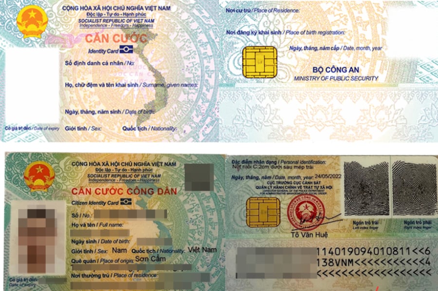 Thẻ căn cước có 6 điểm khác biệt quan trọng với Căn cước công dân gắn chíp