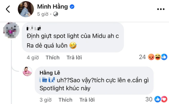 Nữ diễn viên sinh năm 1987 đáp trả ngay 