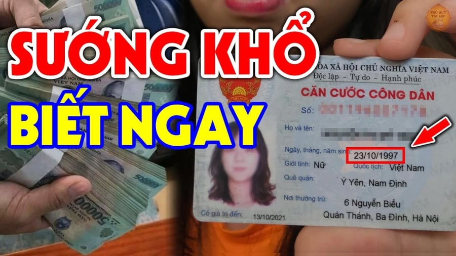 Xem số CCCD của bạn, biết tương lai phát tài giàu sang hay nghèo hèn 