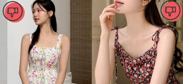 Đầm hai dây chỉ nên ứng dụng cho các buổi dạo phố, du lịch. 