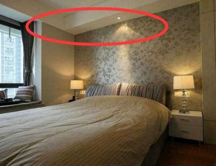 Đặt vị trí cửa gió điều hòa không để đầu giường