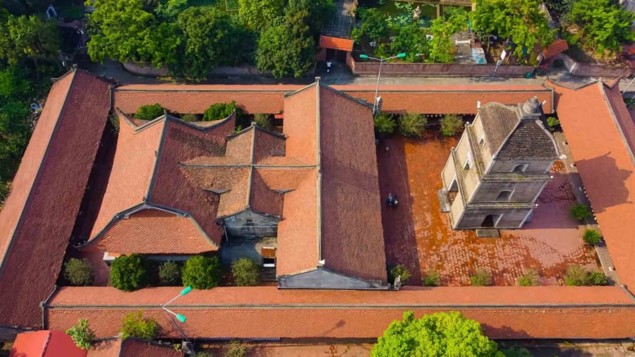 Chùa Dâu tọa lạc tại địa chỉ xã Thanh Khương, huyện Thuận Thành, tỉnh Bắc Ninh