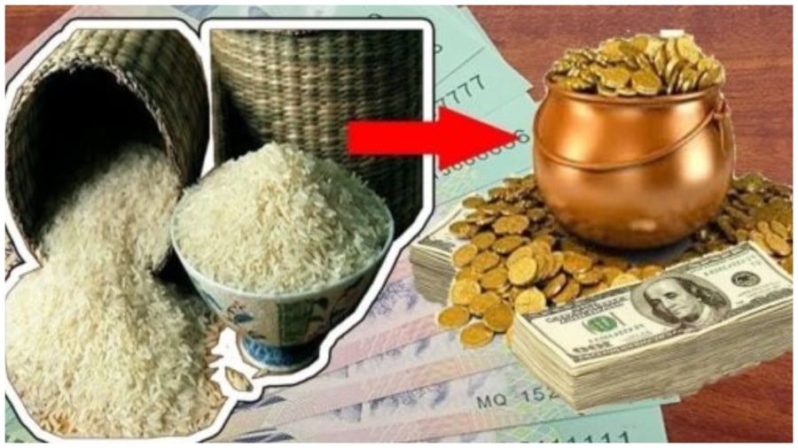 Vùi thứ này dưới thùng gạo mang lại may mắn