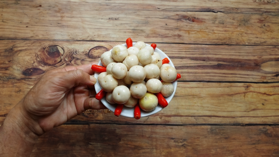 Cà muối chuẩn sẽ trắng giòn không thâm không nhũn