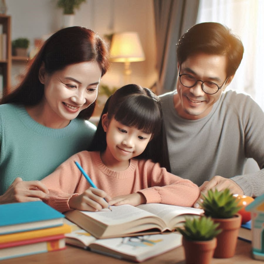 Bố mẹ nên thường xuyên kiểm tra, nhận xét và giải thích cho trẻ