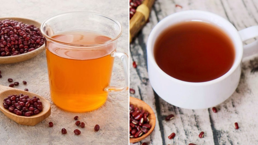 Nước đậu đỏ rang mang lại nhiều lợi ích cho sức khỏe.