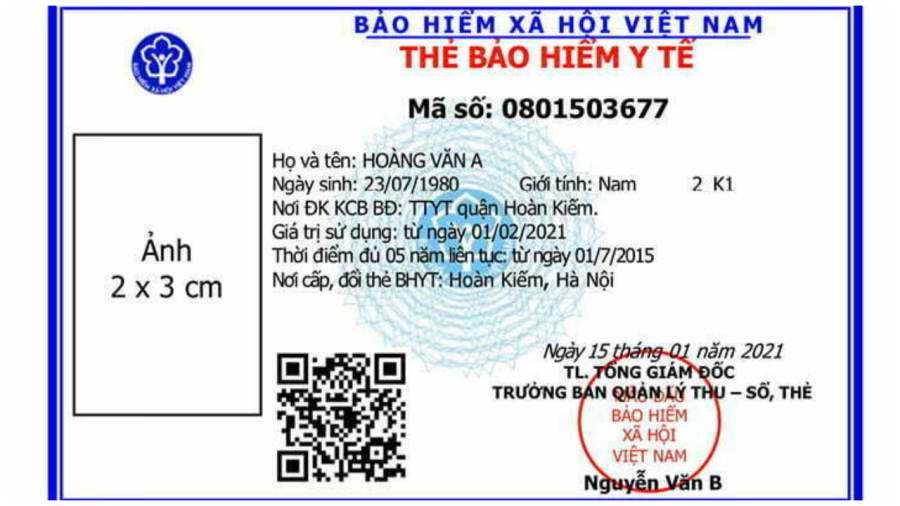 Trường hợp thẻ BHYT không có giá trị
