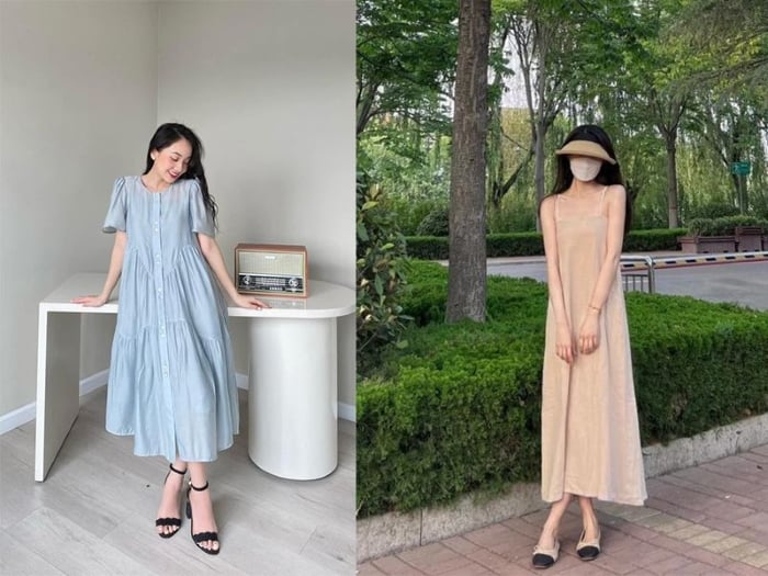 Mẫu váy suông mùa hè mát mẻ mang lại trải nghiệm mặc dễ chịu, thoải mái 