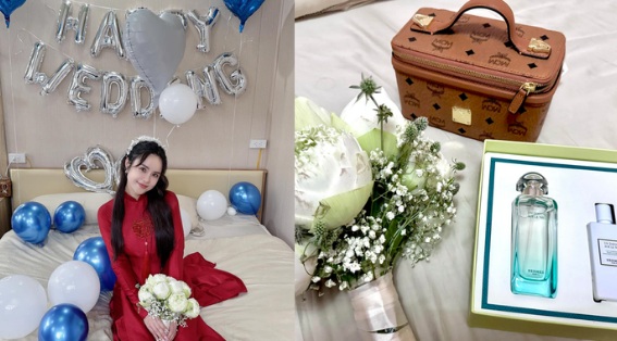 Mẹ chồng là người chuẩn bị mọi thứ trong lễ ăn hỏi khiến cô xúc động  