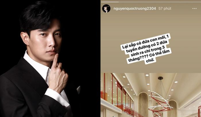 Quốc Trường bất ngờ thông báo sắp có con