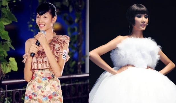 Hoàng Thùy có thời điểm thường bị chê bai ngoại hình và chưa có kỹ năng làm người mẫu