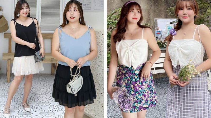 Áo hai dây là item giúp tôn dáng không thể thiếu cho các chị em