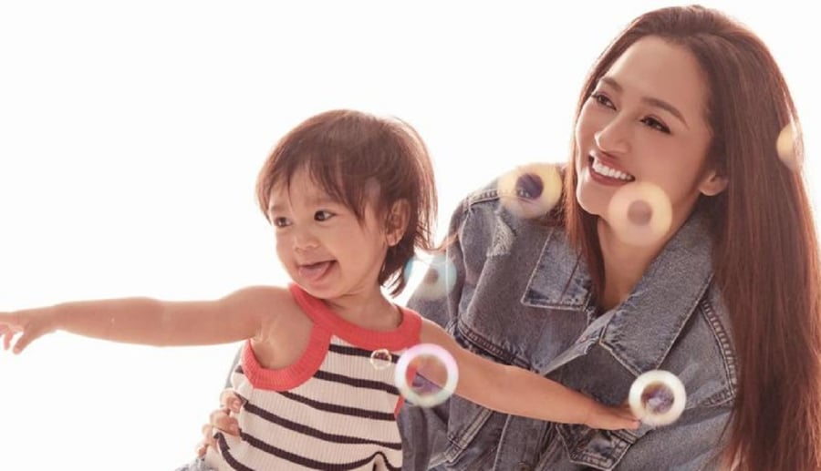 Bảo Anh hạnh phúc khi có sự xuất hiện của con gái trong cuộc đời