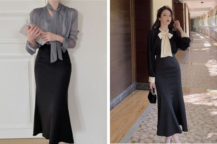 Bạn nên chọn những mẫu váy có độ dài trên đầu gối khoảng 5-10cm để tạo sự cân đối cho Sh88bet đăng ký miễn phí. 