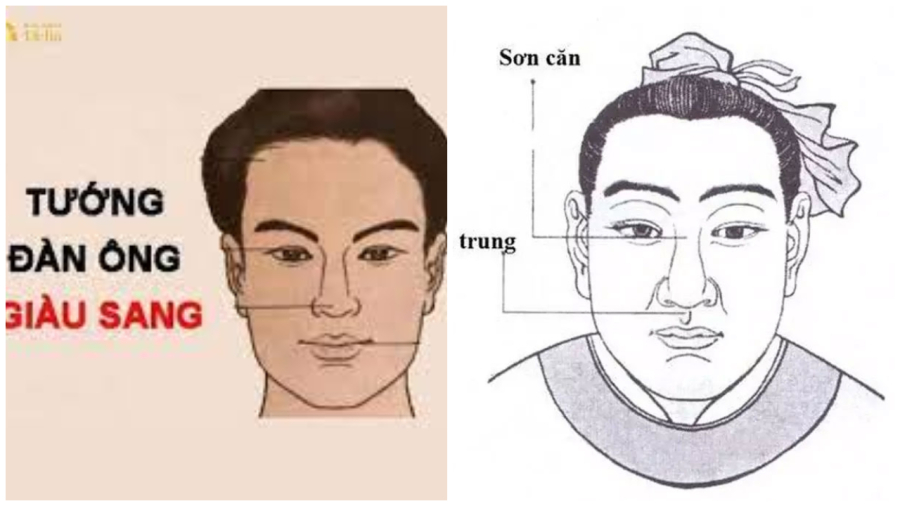 Tướng đàn ông giàu có