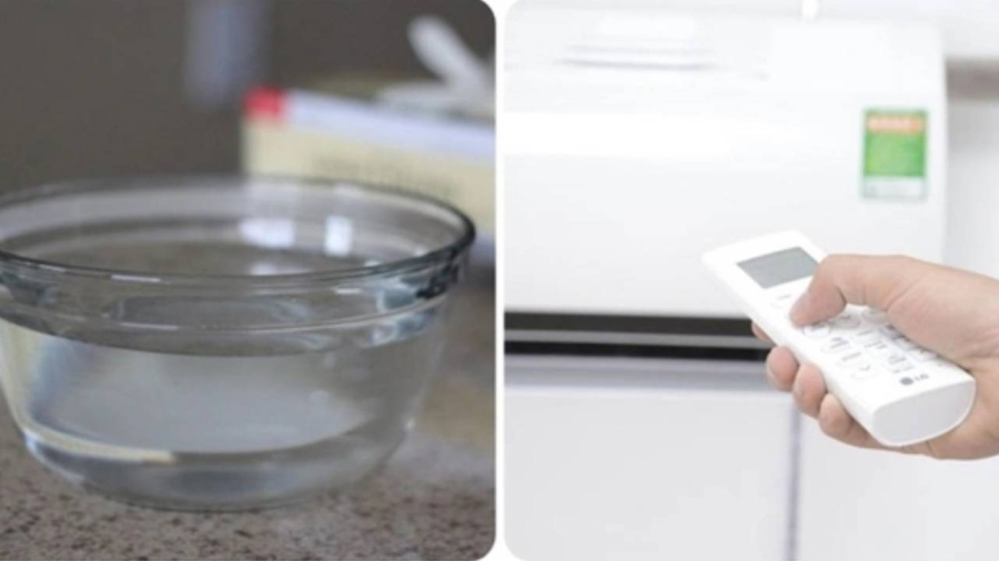Đặt một chậu nước trong phòng khi bật điều hòa có lợi ích gì?
