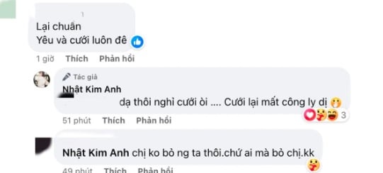 Nhật Kim Anh được cho là lo sợ việc kết hôn bởi tổn thương trong quá khứ. Ảnh: Chụp màn hình