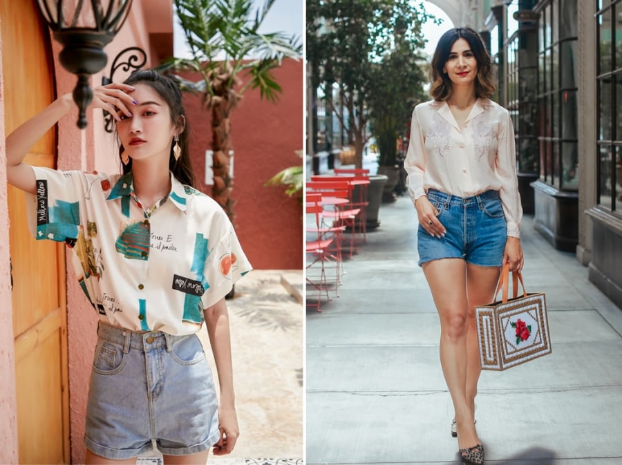 Quần denim short là một trong những item đặc trưng, mang đến cảm giác đôi Shbet888 phiên bản mới nhất và thanh thoát hơn.