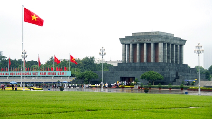 Lá cờ Việt Nam, niềm tự hào của dân tộc. 