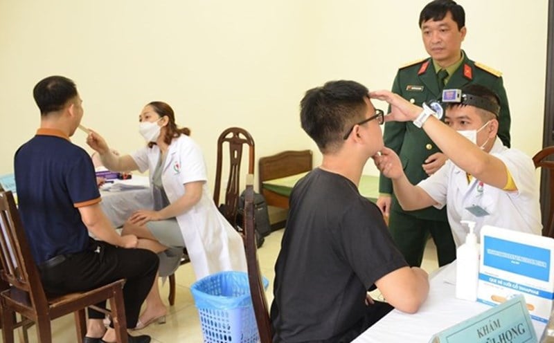 Quy định về quy trình khám sức khỏe nghĩa vụ quân sự từ ngày 01/01/2024 sẽ được thực hiện theo các bước dưới đây