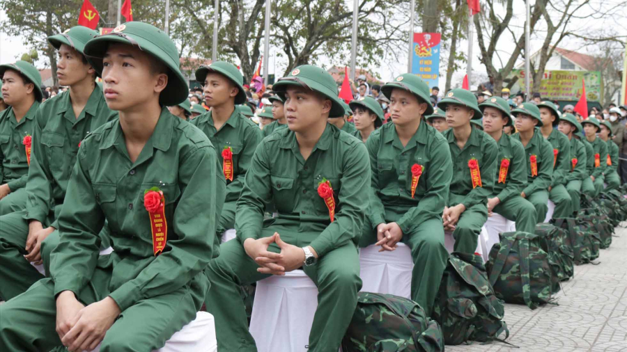 Độ tuổi đi nghĩa vụ quân sự của nam thanh niên vẫn là từ đủ 18 tuổi đến hết 25 tuổi