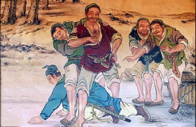Tiểu nhân tỏ ra hai mặt, gian dối và có thể lừa gạt, hãm hại người khác. Ảnh minh họa