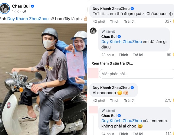 Châu Bùi tung luôn ảnh đăng ký kết hôn nhưng hoá ra là photoshop từ ảnh của Anh Tú - Diệu Nhi    