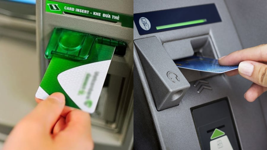Khi bị máy ATM nuốt thẻ, bạn có thể thử nhấn nút Cancel trên bàn phím xem máy có trả lại thẻ không.