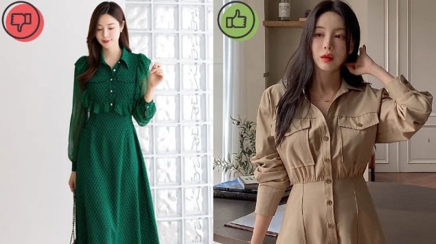 Các kiểu thiết kế diêm dúa chính là món thời trang chị em nên tránh khi hoàn thiện phong cách.