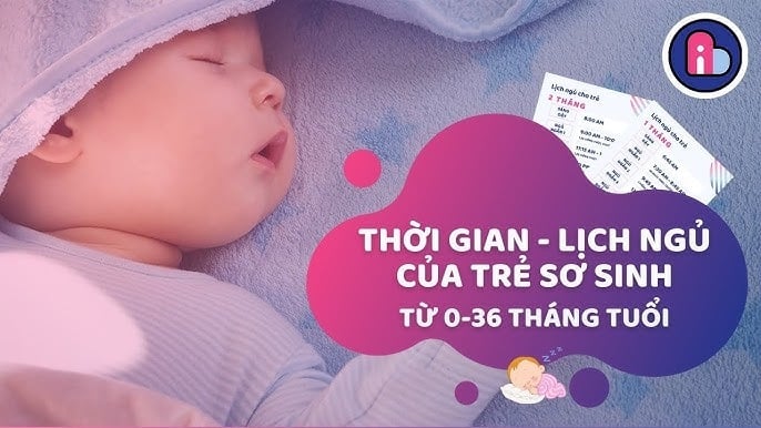 Khung giờ tốt nhất để cho trẻ đi ngủ