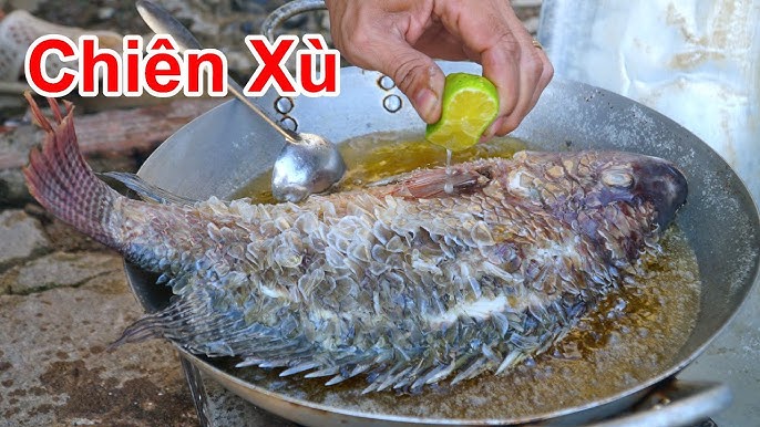 Mẹo rán cá vàng đều