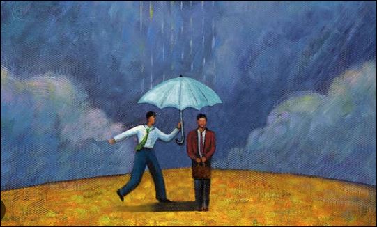 Hạnh phúc lớn nhất đời người không phải ở ngôi nhà to, không phải ăn uống sang chảnh.  (ảnh minh họa)