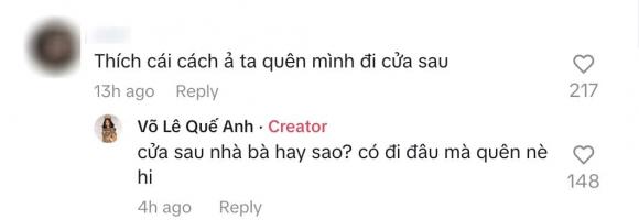 Quế Anh đáp trả khi bị chê không có năng lực mà chỉ 'đi cửa sau'  