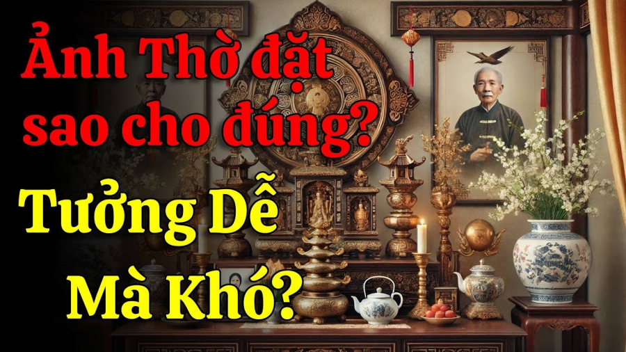 Làm mãi vẫn nghèo, tiền của 'đội nón' đi hết: Về xem ngay ảnh thờ phạm phải đại kị này không?
