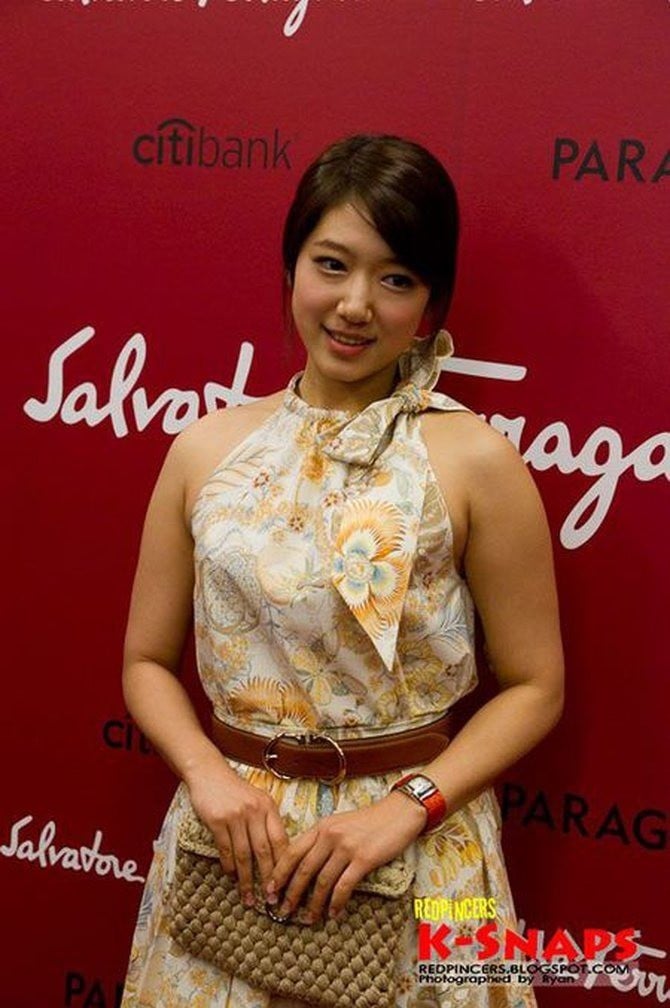 Park Shin Hye từng có thời điểm khá mũm mĩm.    