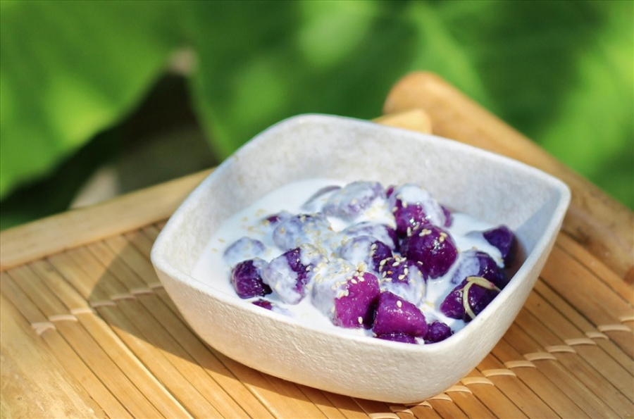 Khoai lang tím đã trở thành cứu cánh cho người dân trong thời kỳ thiếu thốn lương thực