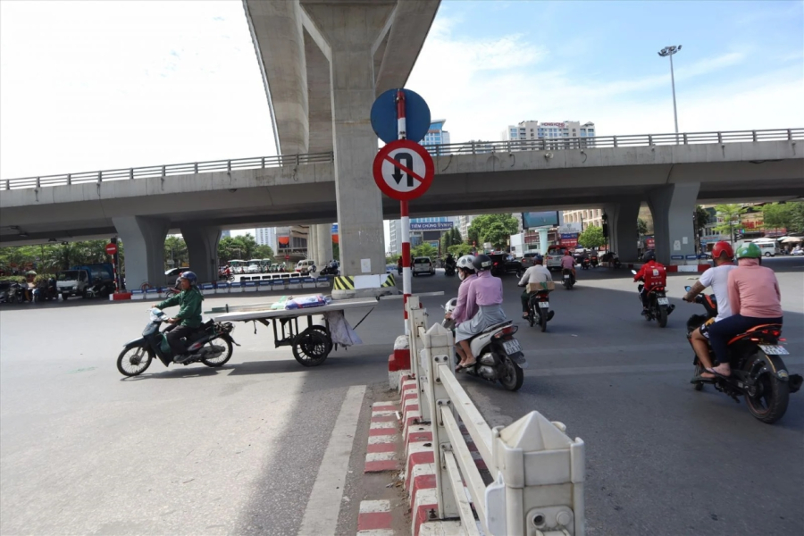 Nơi không được quay đầu xe. (Ảnh minh họa)