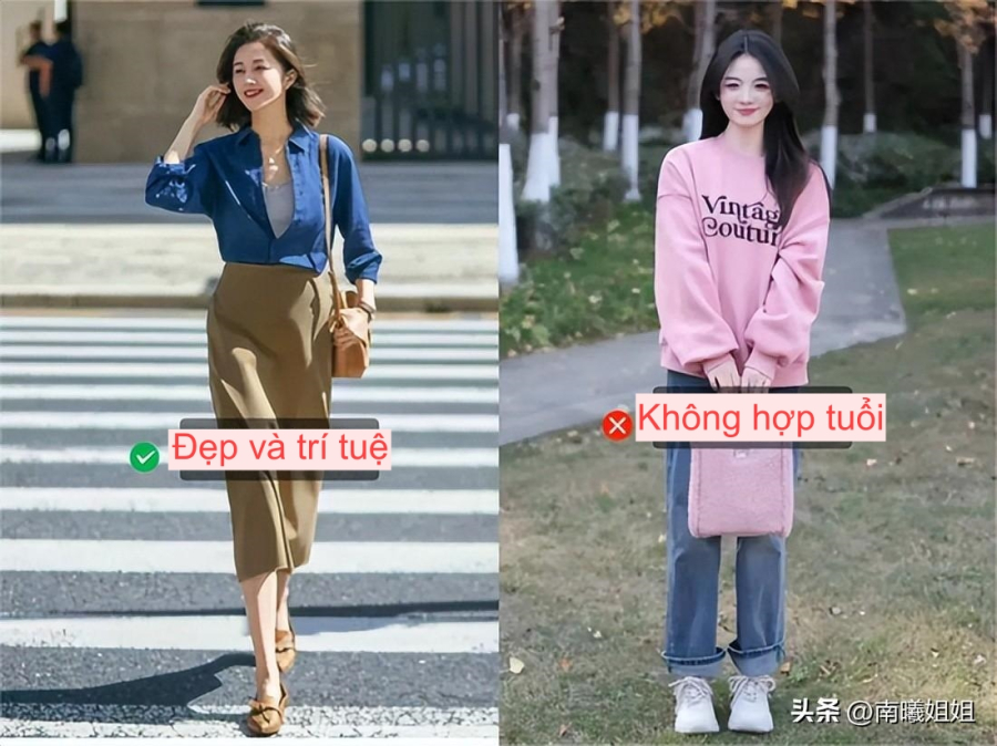 Màu quá sặc sỡ hoặc chói mắt làm cho da trông tối và không sáng, thậm chí còn có thể làm da trông vàng vọt.