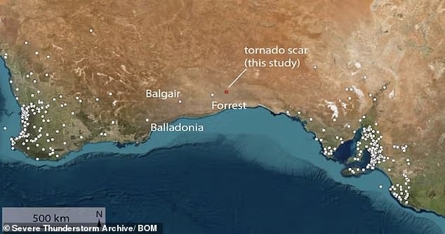 Người đàn ông phát hiện ra vết sẹo đã sử dụng hình ảnh vệ tinh Google Earth    
