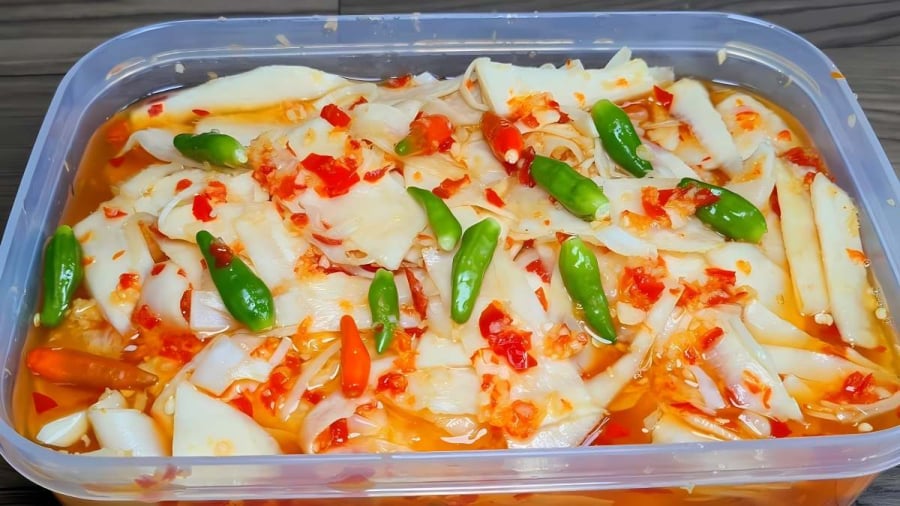 Măng ngâm ớt