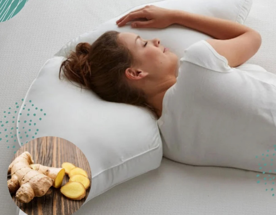 Đặt nhánh gừng ở đầu giường trước khi ngủ