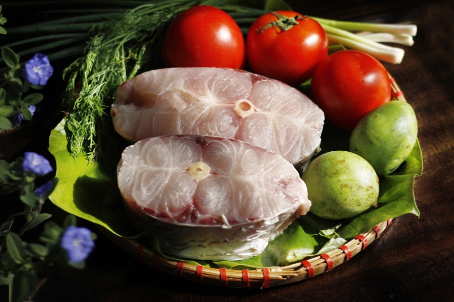 Nguyên liệu nấu canh cá quả dọc