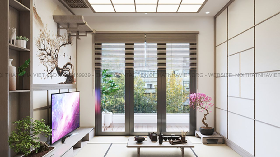 Cửa nhà thẳng nhau sẽ gây xung xát bất tiện sinh hoạt