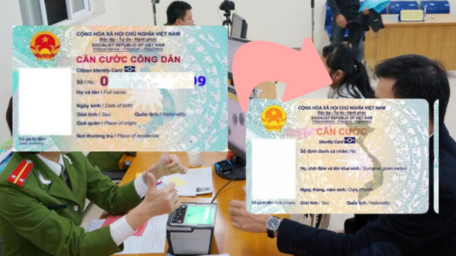 CCCD còn hạn vẫn được dùng, chỉ cấp đôi khi người dân có nhu cầu