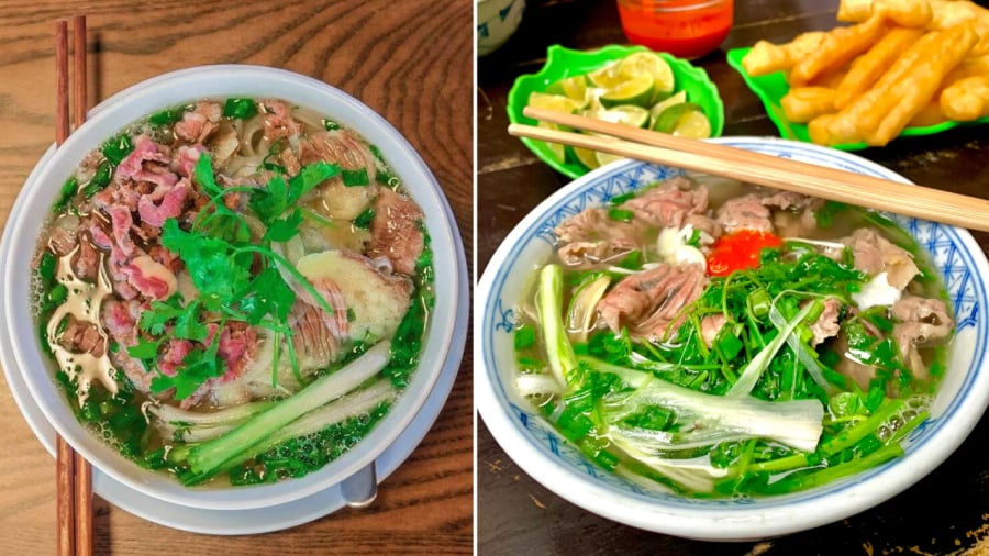 Có một số bí quyết để nước dùng phở bò trong, thơm ngon hơn.