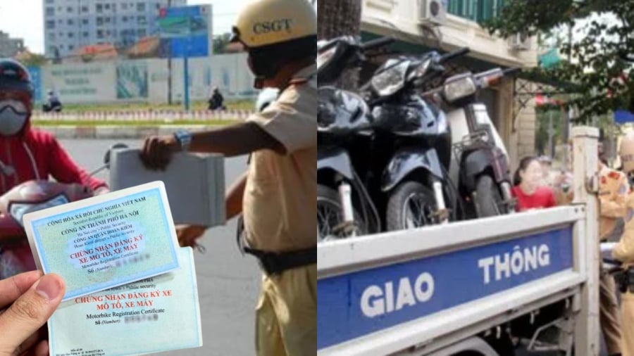 Đăng ký xe là giấy tờ bắt buộc có khi tham gia giao thông