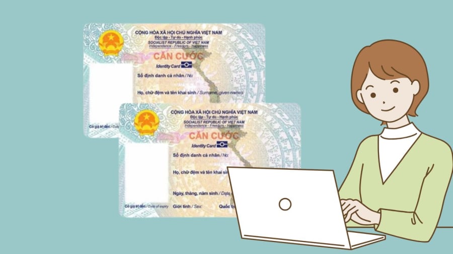 Người cấp lại căn cước chỉ cần nộp hồ sơ online